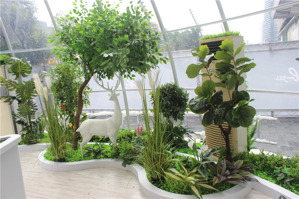 成都凯德天府垂直绿化植物墙案例 (3)