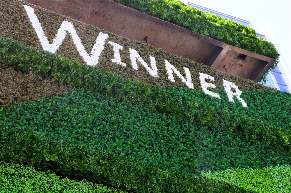 成都仿真植物墙造型，绿植墙设计制作