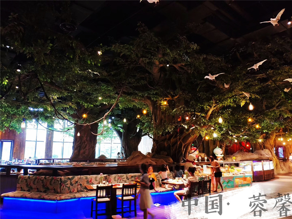 蓉馨景观绿化装饰工程，杭州开元森泊度假乐园 (2)