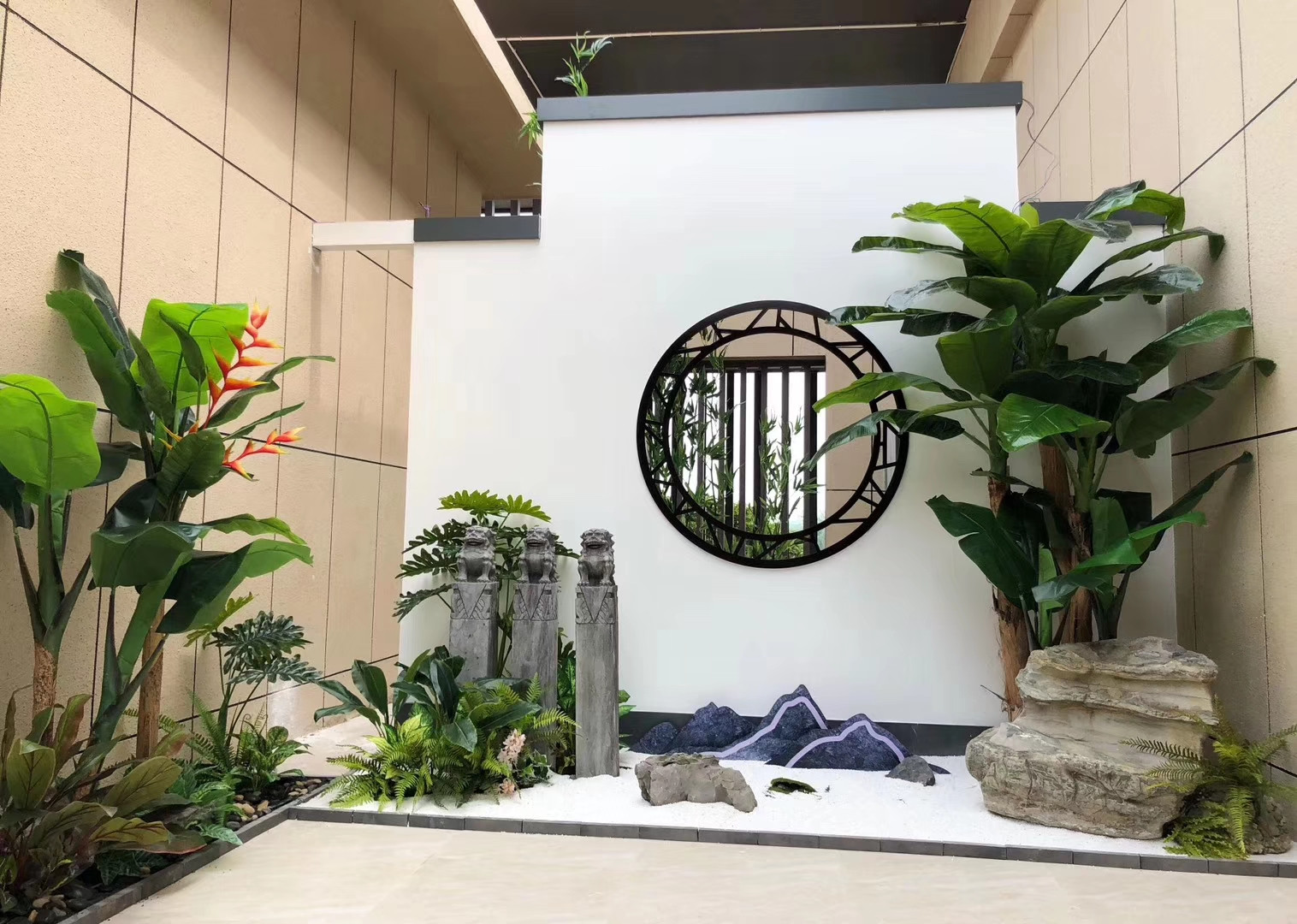 垂直绿化庭院设计案例，找到最适合的绿化施工团队