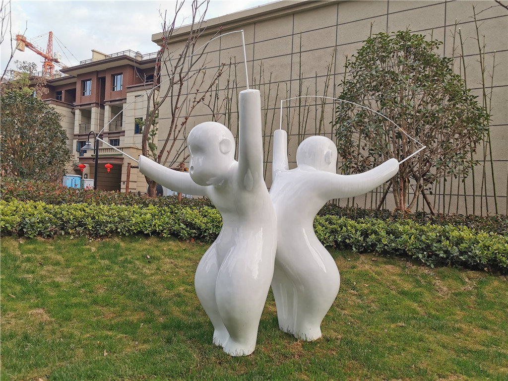 成都蓉馨玻璃钢雕塑，安徽碧桂园公园里项目案例 (4)